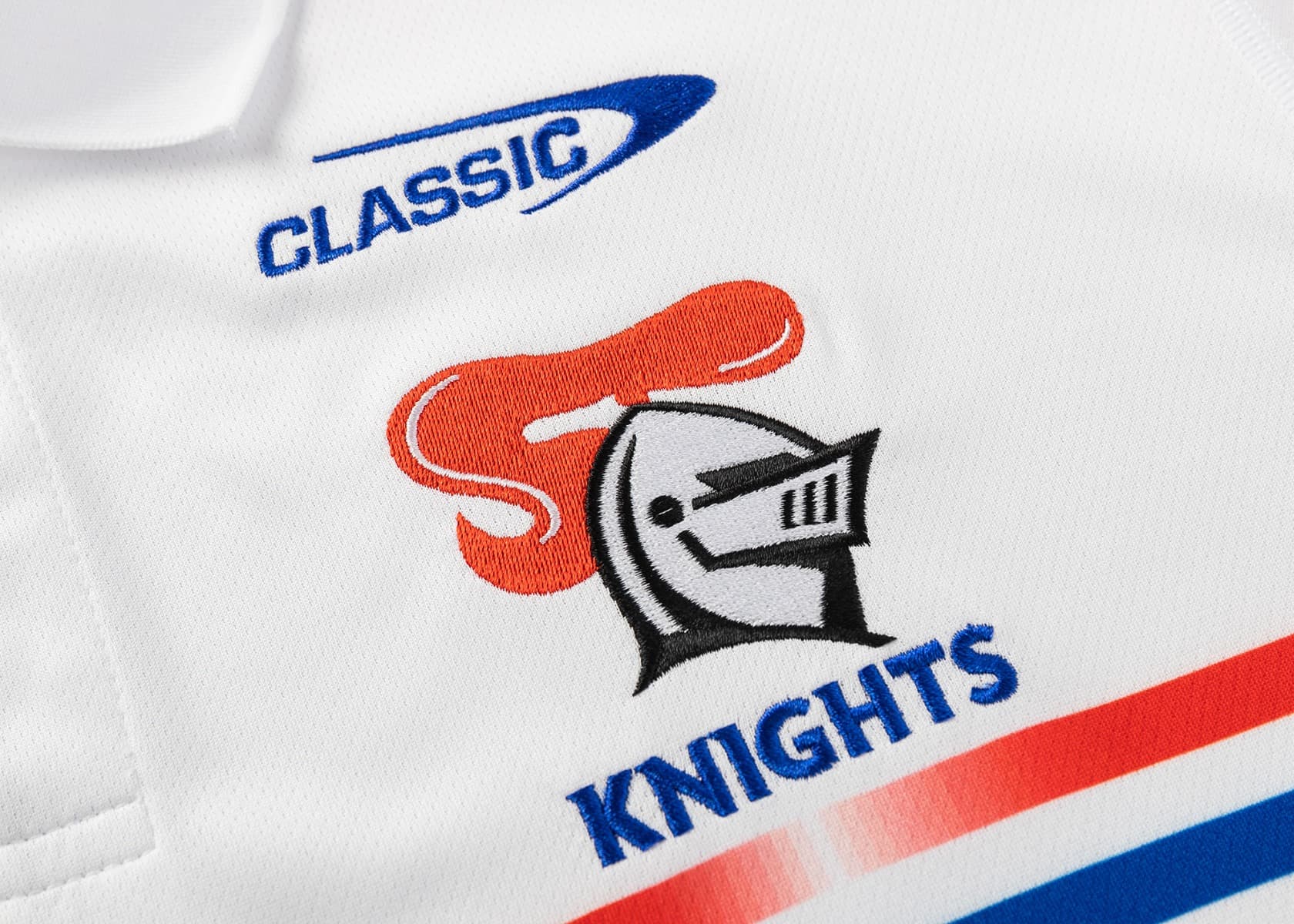 Newcastle Knights 2025 NRL Mens Players Polo Shirt - Image 5