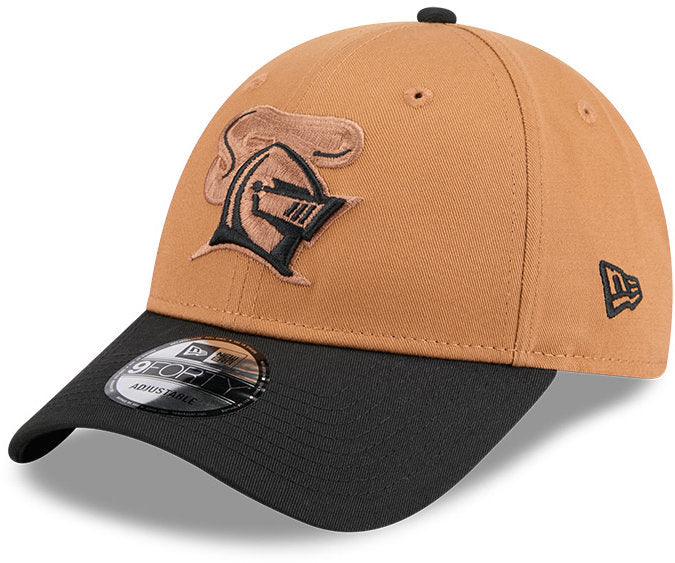 Newcastle Knights 2026 NRL 9FORTY New Era Two Tone Brown Cap