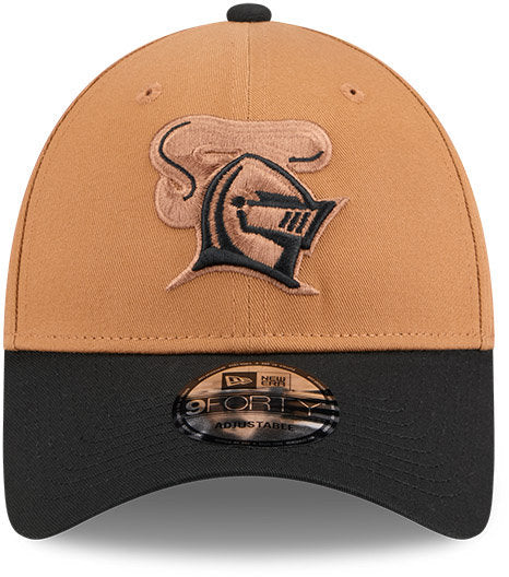 Newcastle Knights 2026 NRL 9FORTY New Era Two Tone Brown Cap - Image 3