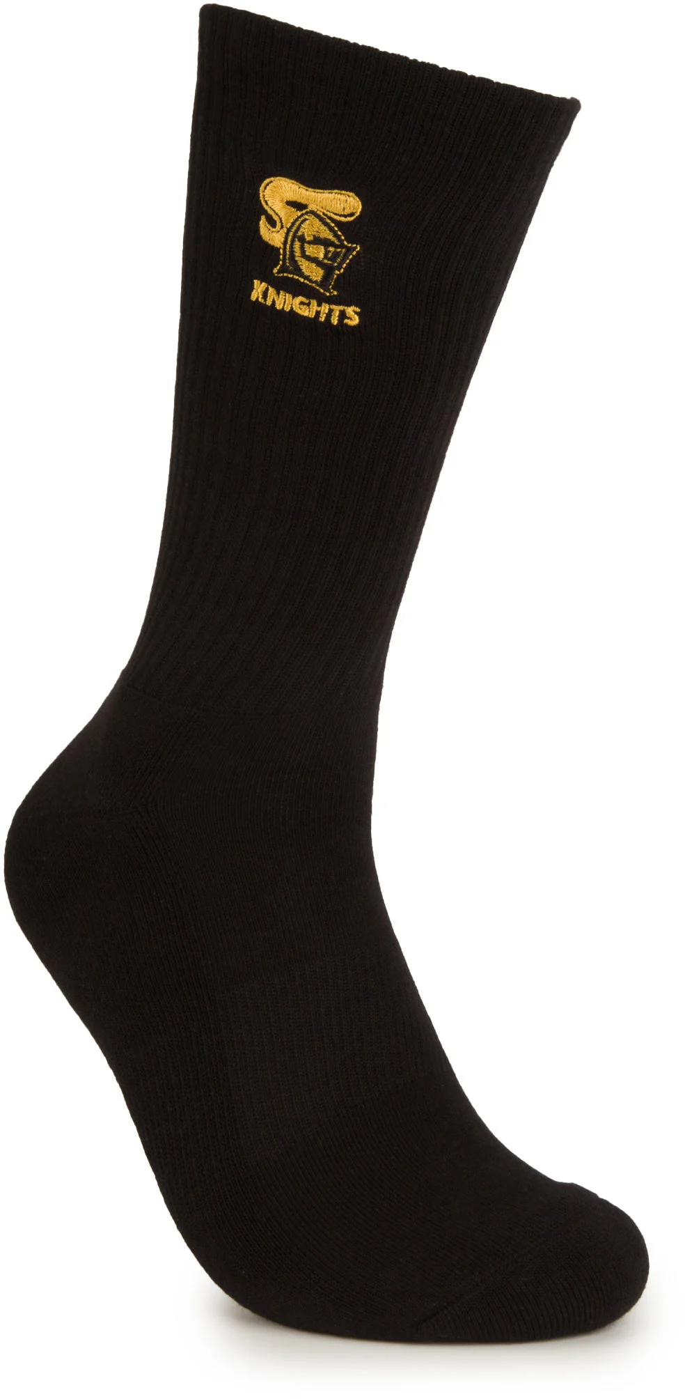Newcastle Knights 2026 NRL Mens Black Sneaker Sock 2 Pack Size 8-13 Mens - Image 5