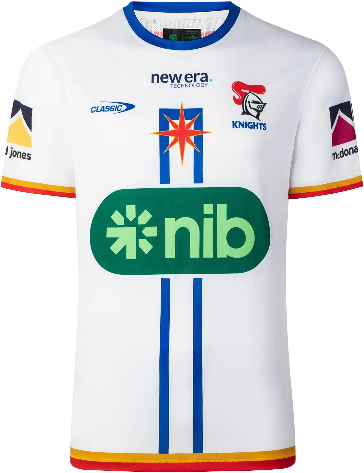 Newcastle Knights 2026 NRL Mens Las Vegas Warm Up Shirt - Image 2