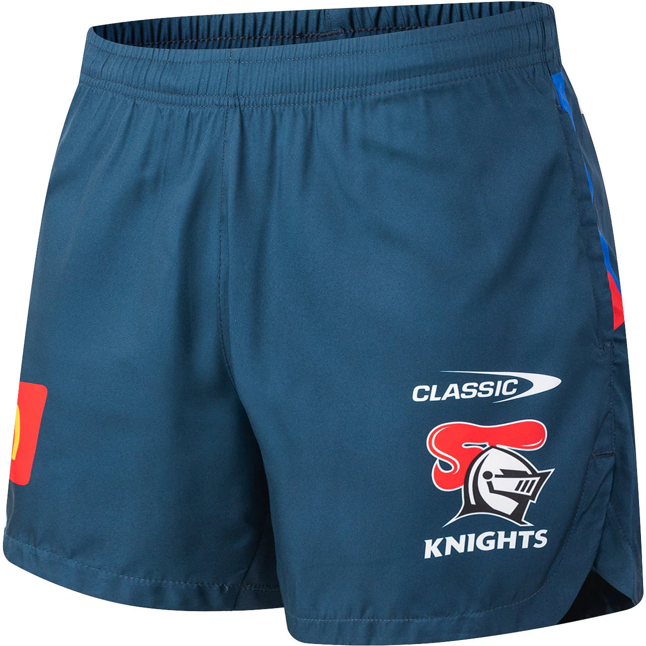 Newcastle Knights 2026 NRL Mens Navy Gym Training Shorts - Image 2