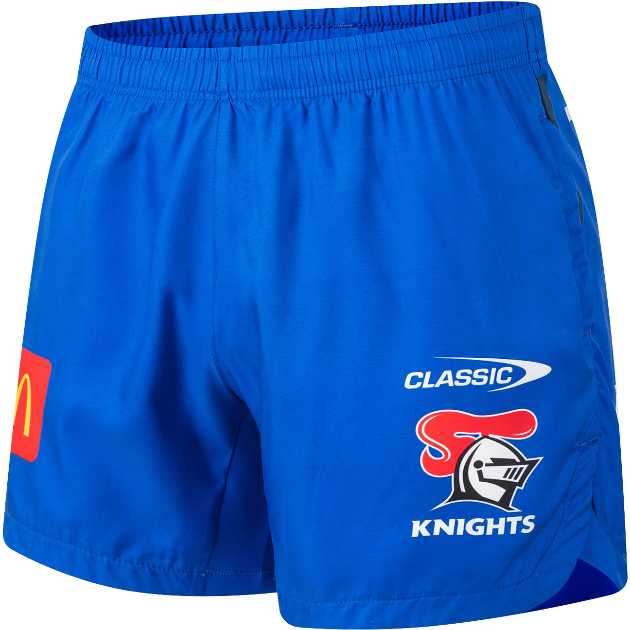 Newcastle Knights 2026 NRL Mens Royal Gym Training Shorts - Image 2