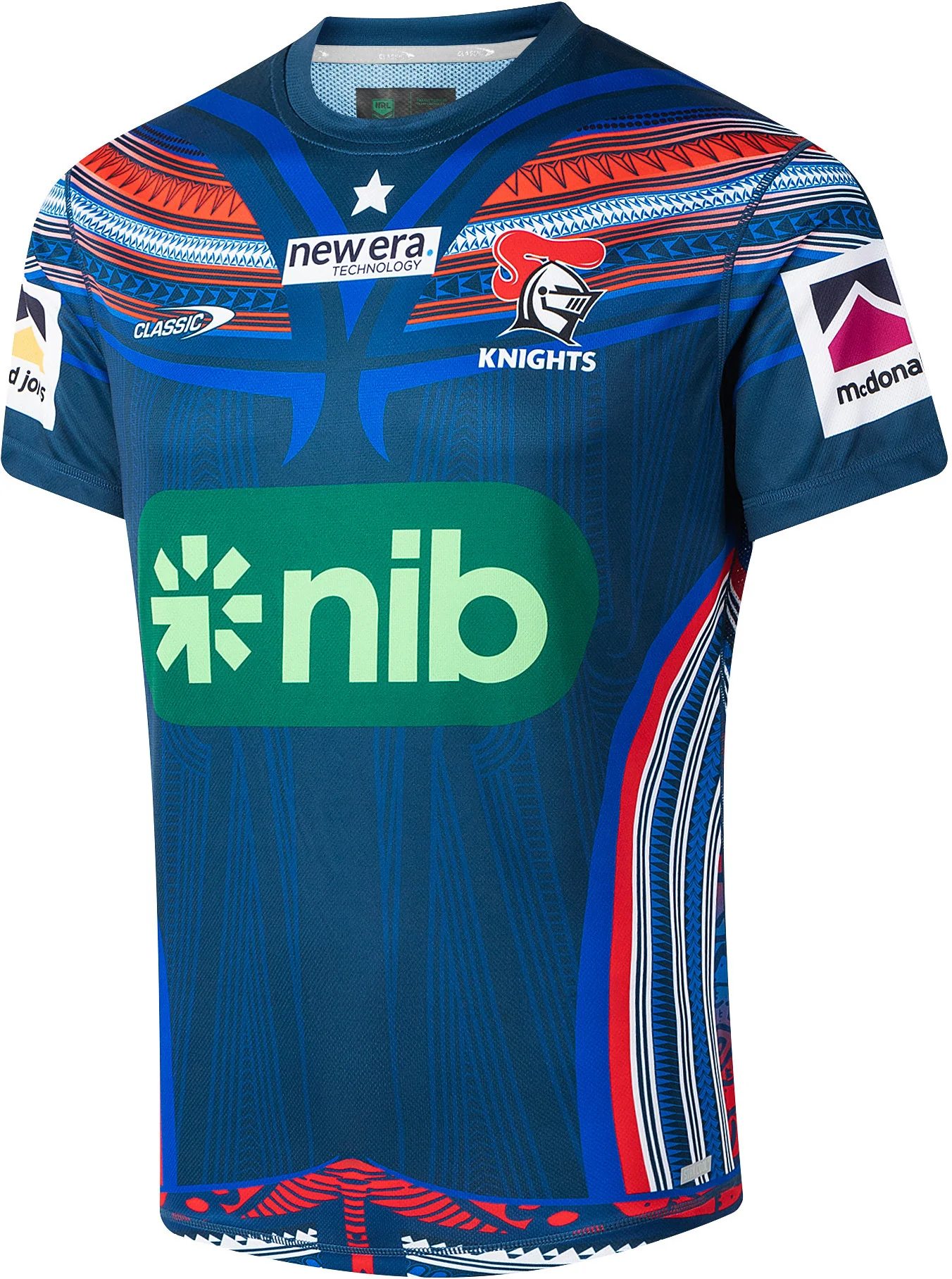 Newcastle Knights 2026 NRL Mens Warm Up Shirt - Image 2