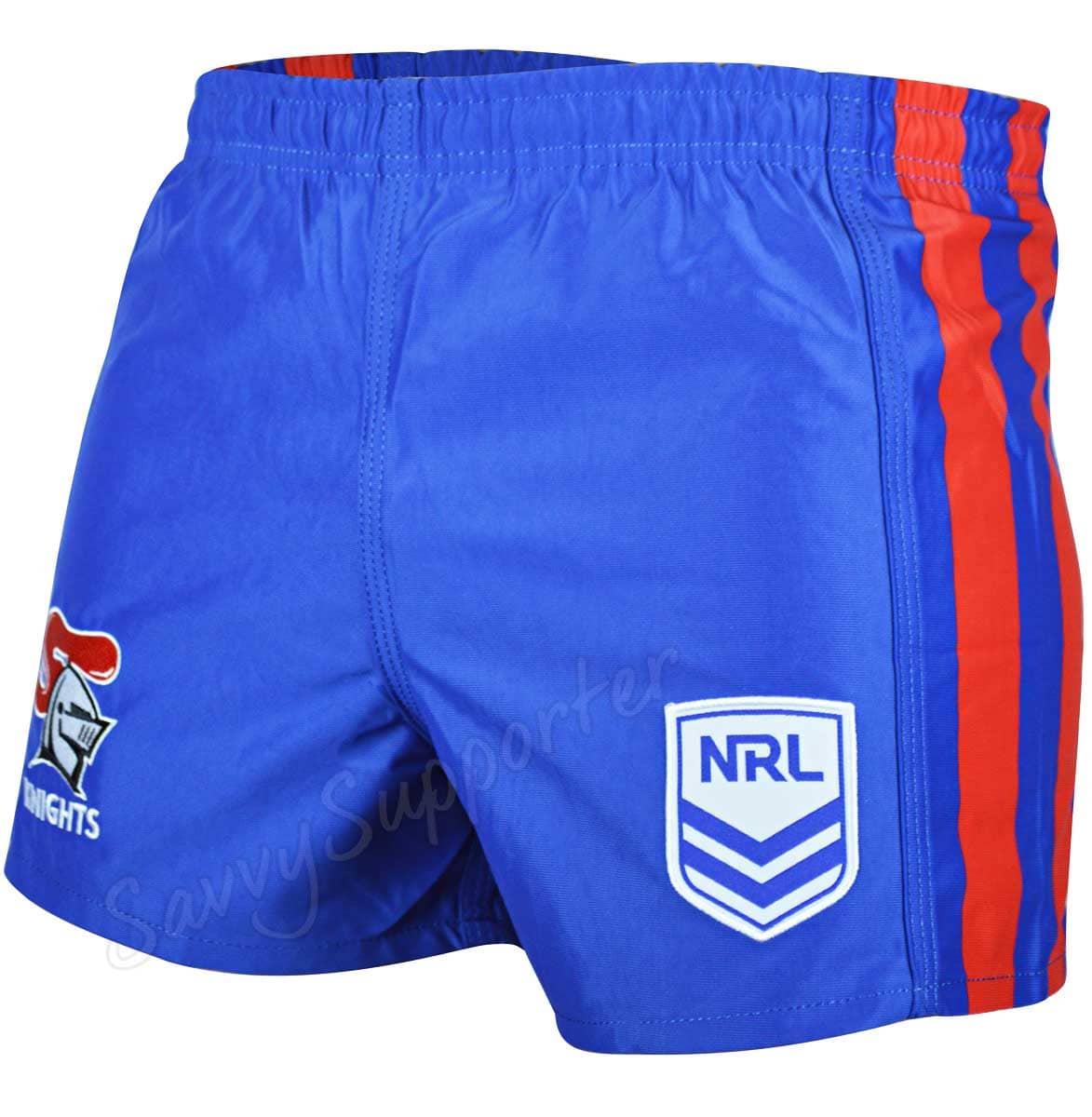 Newcastle Knights Mens Footy Shorts - Image 3