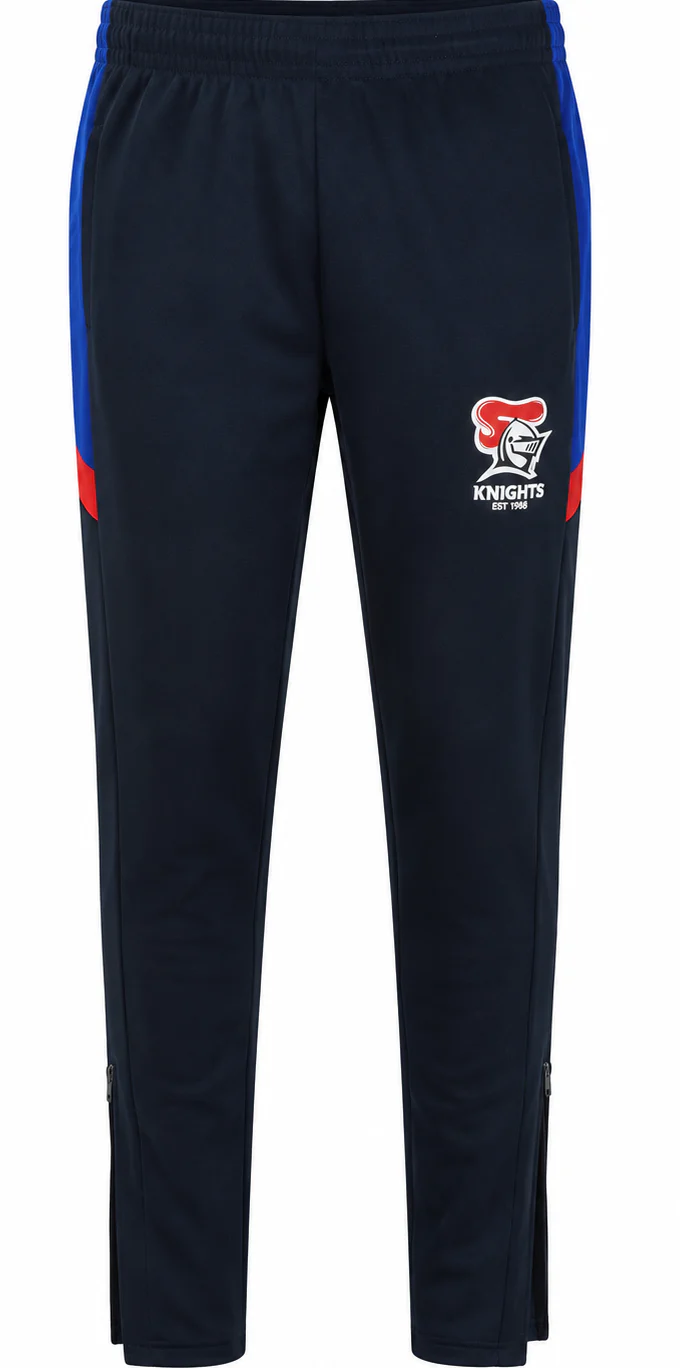 Newcastle Knights Mens NRL Travel Tracksuit Pants - Image 2
