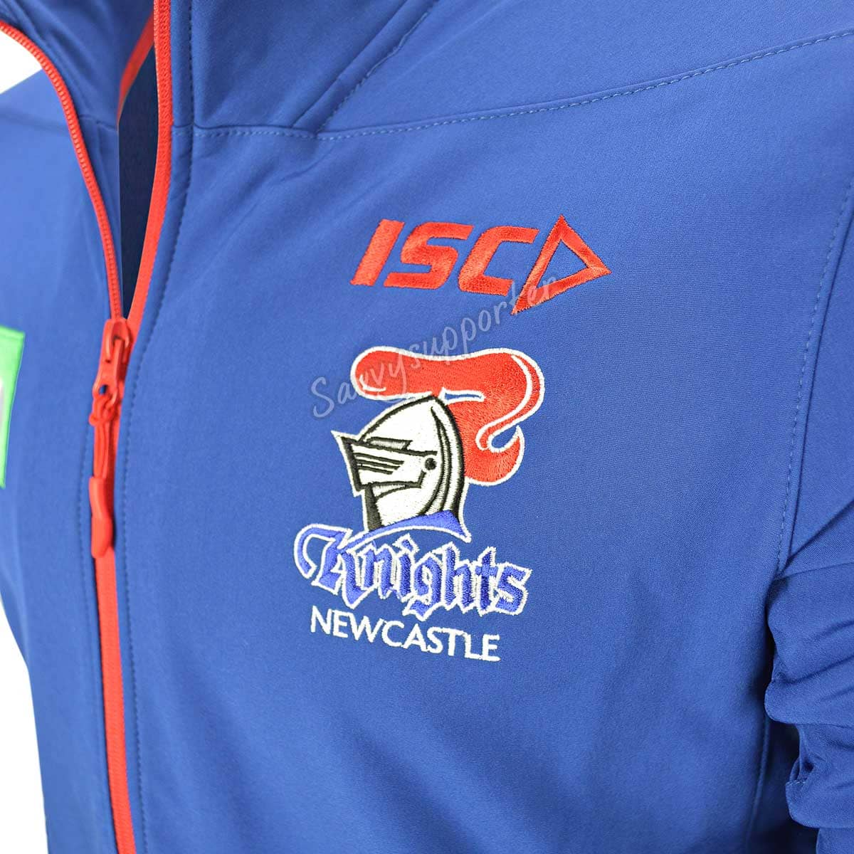 Newcastle Knights Mens Soft Shell Jacket - Image 5