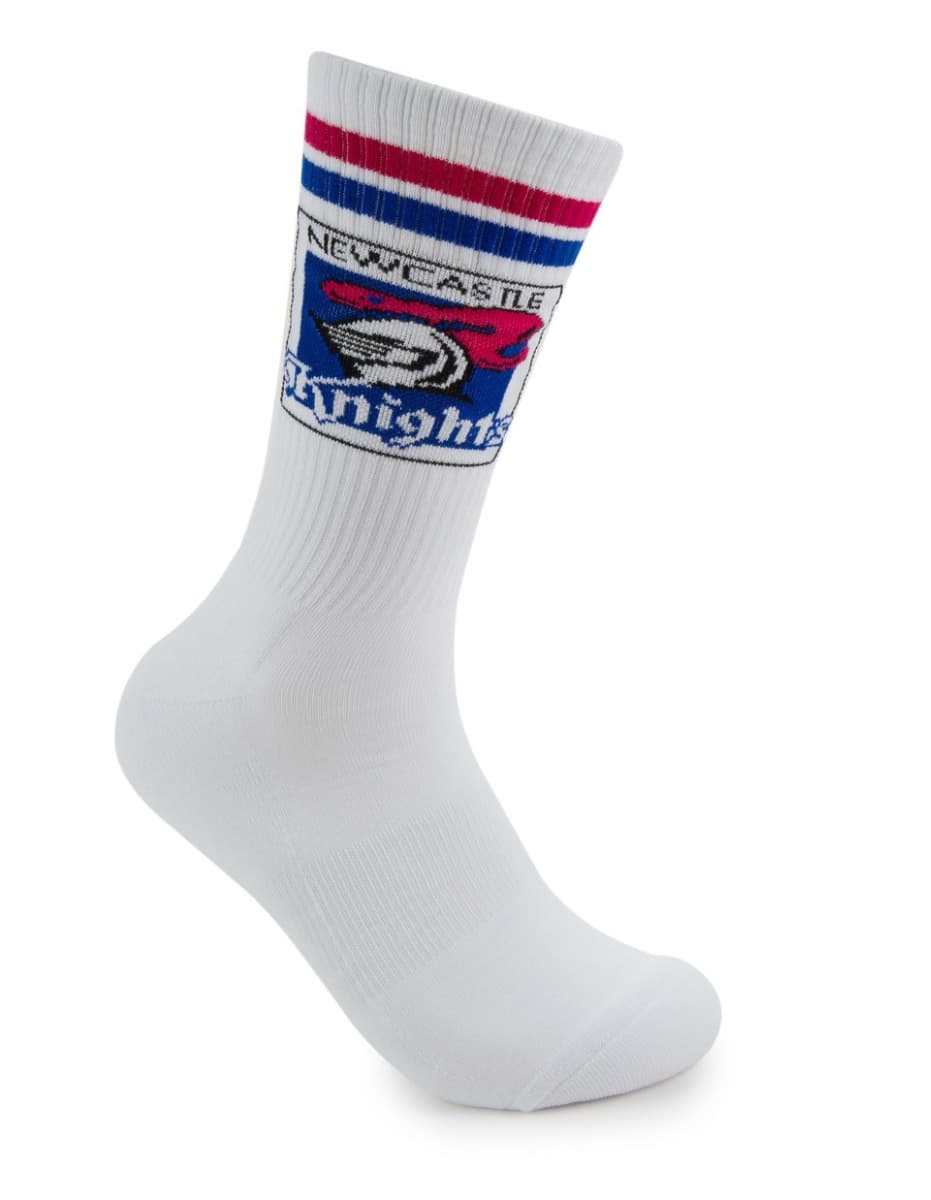 Newcastle Knights NRL Logos Sneaker Socks 2 Pack - Image 3