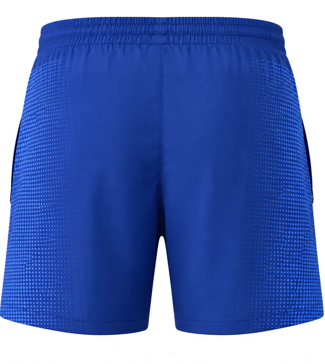 Newcastle Knights NRL Mens Royal Zip Training Shorts - Image 3
