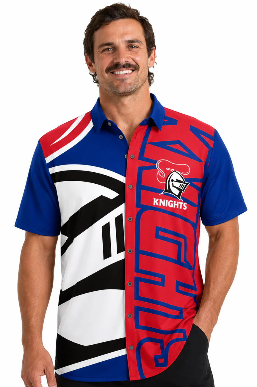 Newcastle Knights NRL Mens Showtime Shirt
