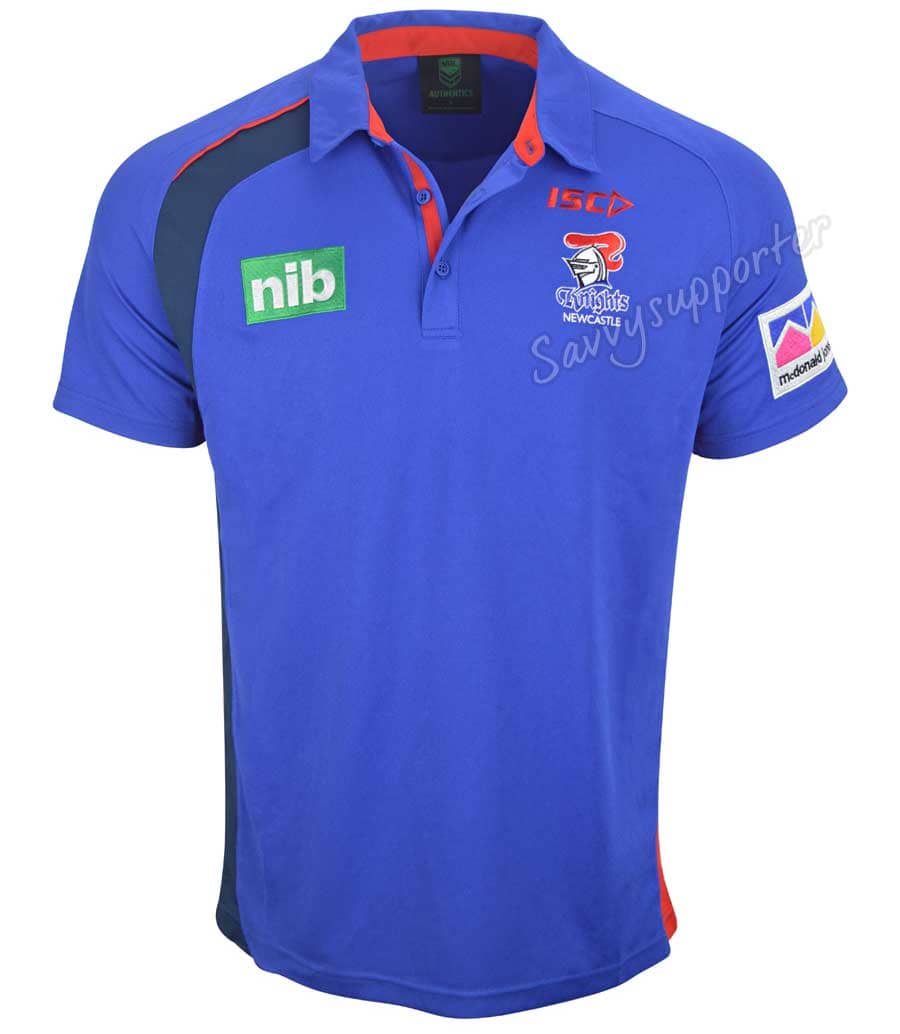 Newcastle Knights Royal Club Shop Performance Polo Shirt - Image 3