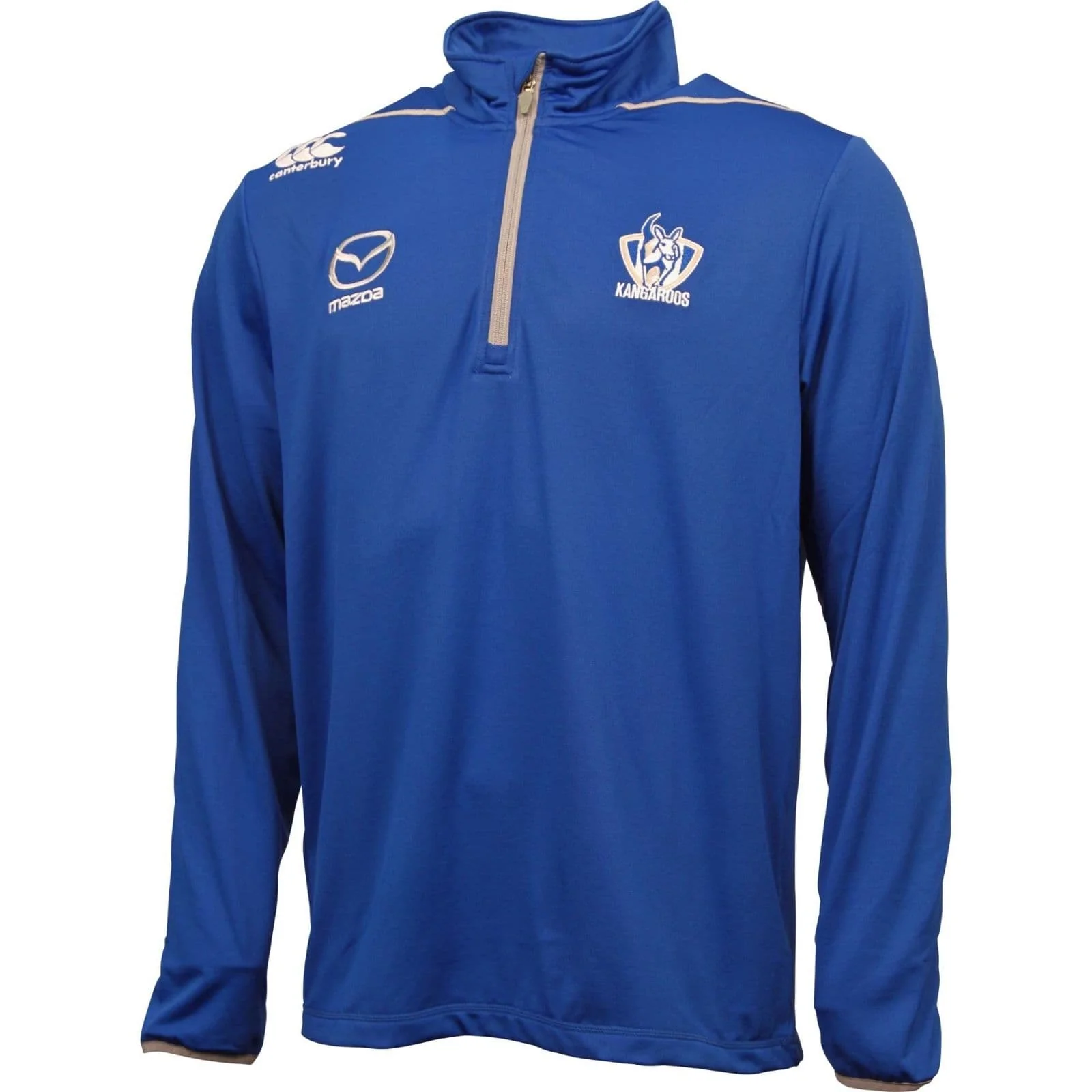North Melbourne Kangaroos Men's Performance Long Sleeve Fleece - Image 4
