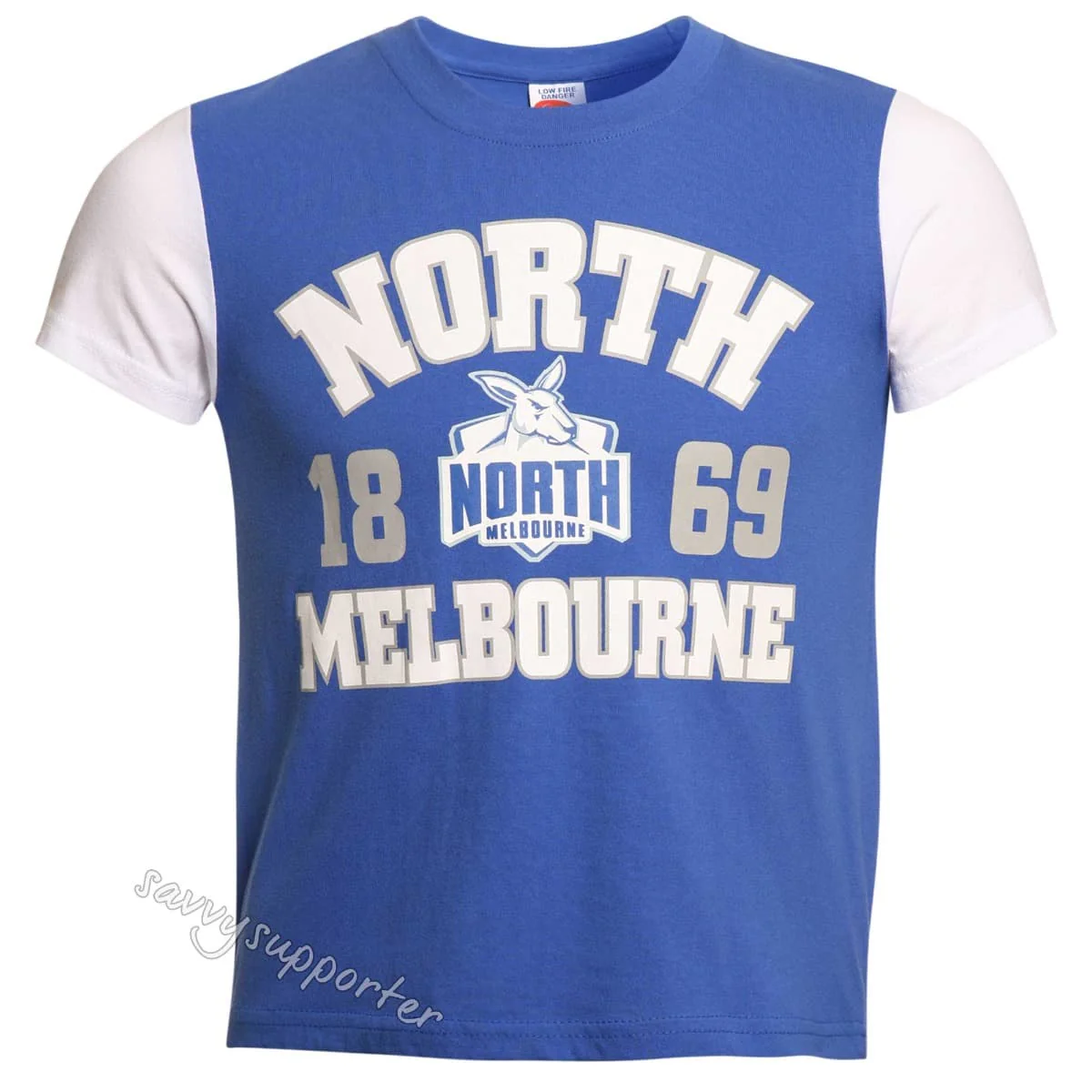North Melbourne Kangaroos AFL Youth Pyjama Set - Image 2