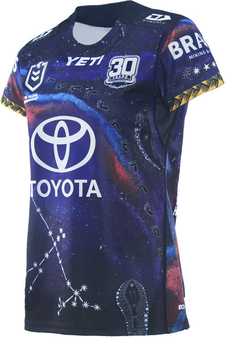 North Queensland Cowboys 2025 NRL Ladies Indigenous Jersey - Image 2