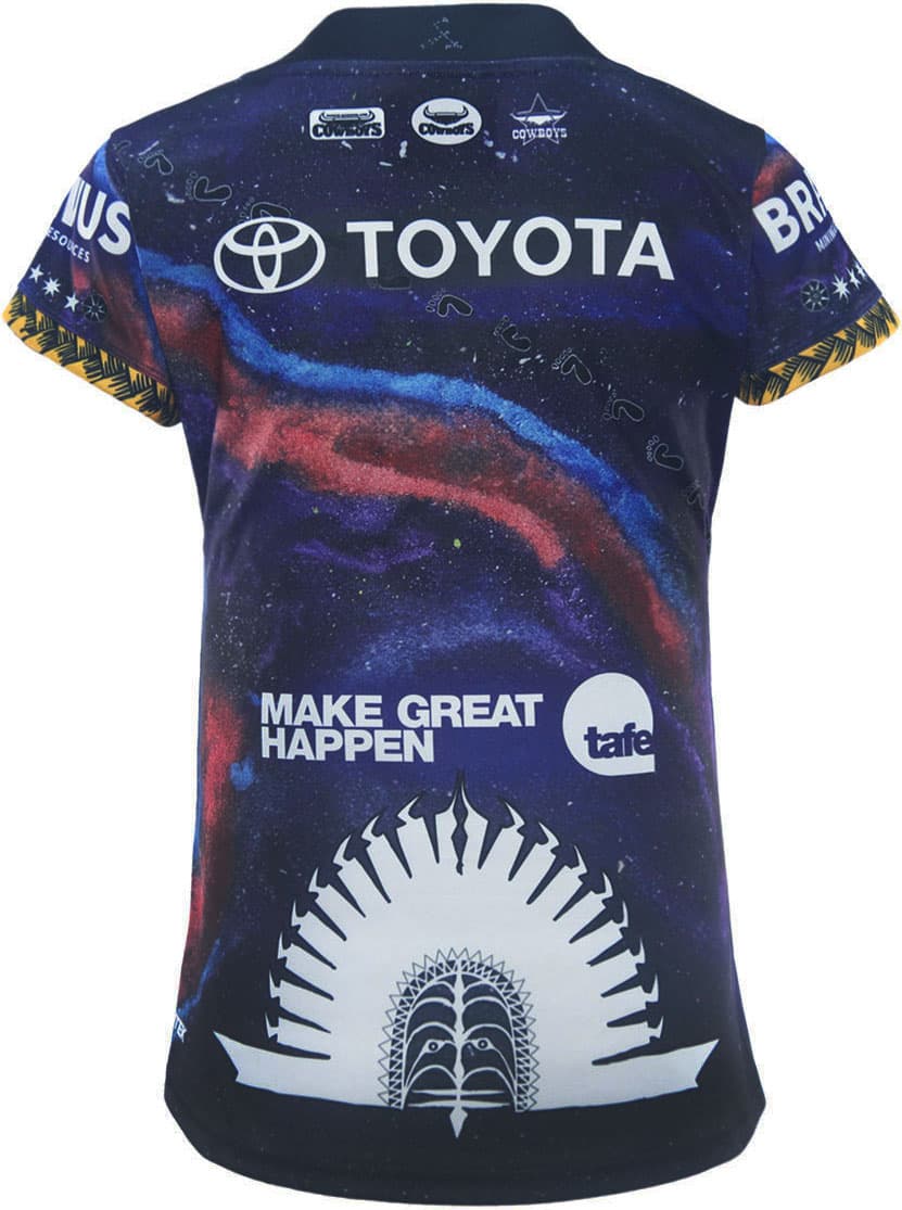 North Queensland Cowboys 2025 NRL Ladies Indigenous Jersey - Image 4