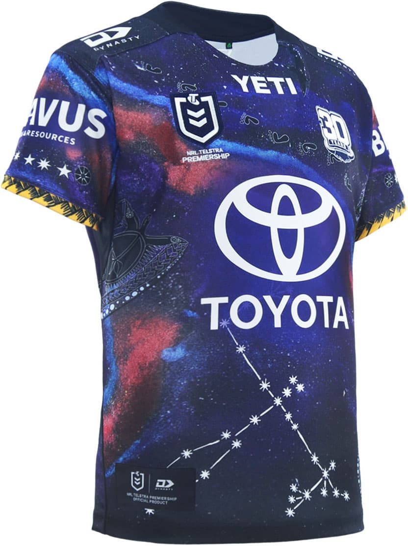 North Queensland Cowboys 2025 NRL Mens Indigenous Jersey - Image 3