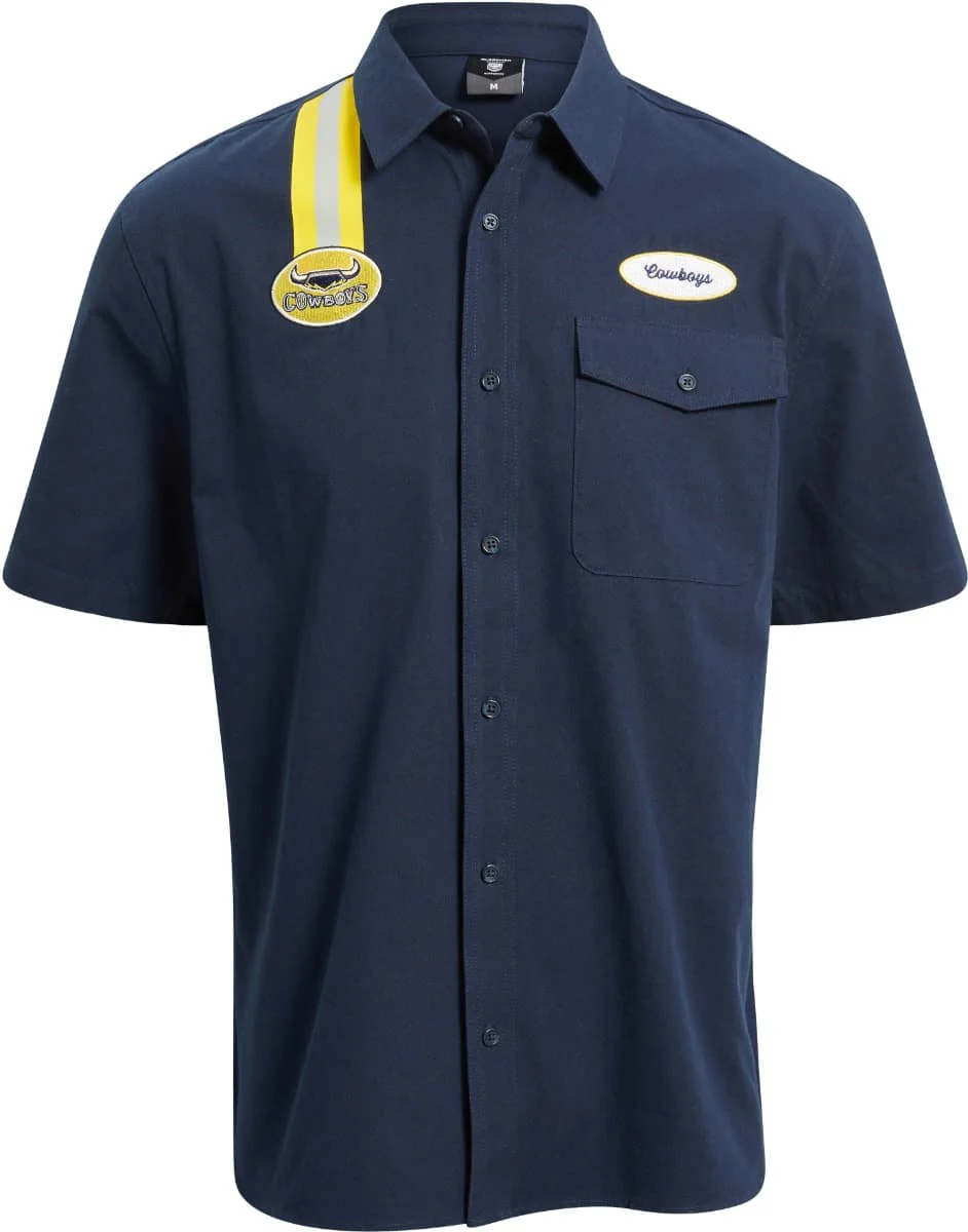 North Queensland Cowboys 2026 NRL Mens Mechanic Shirt