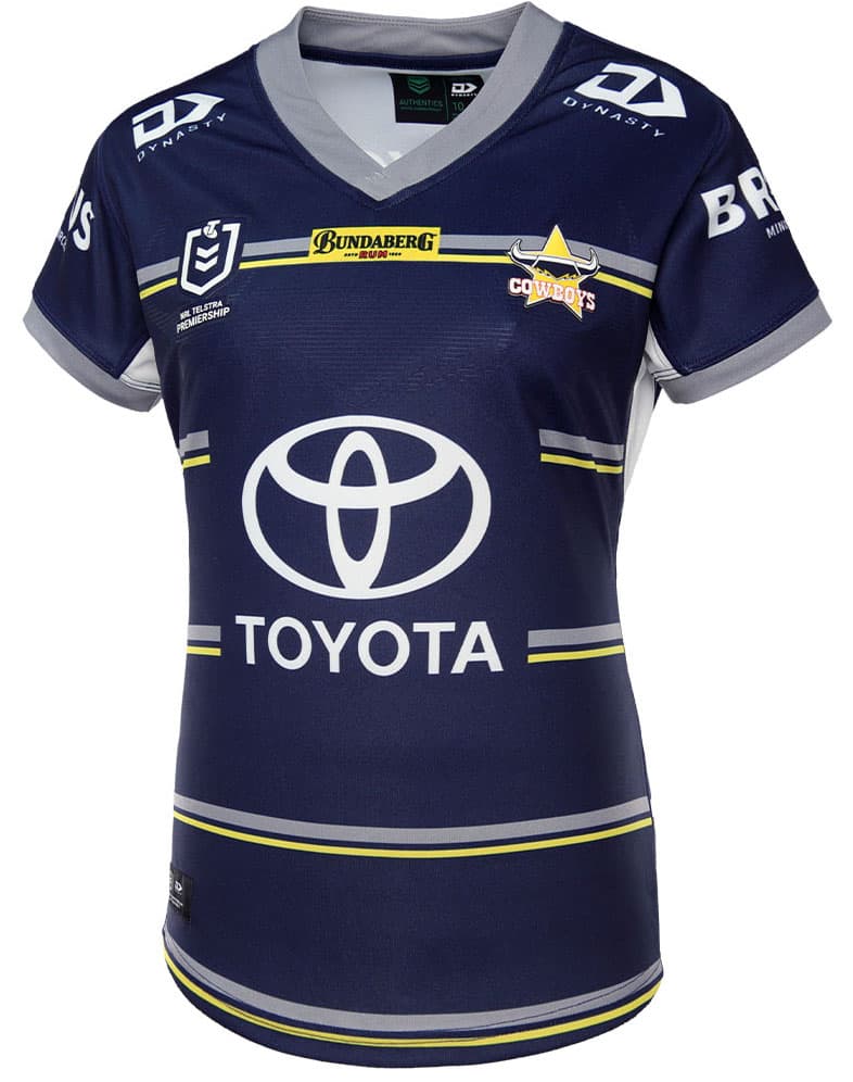 North Queensland Cowboys Ladies NRL Home Jersey - Image 2