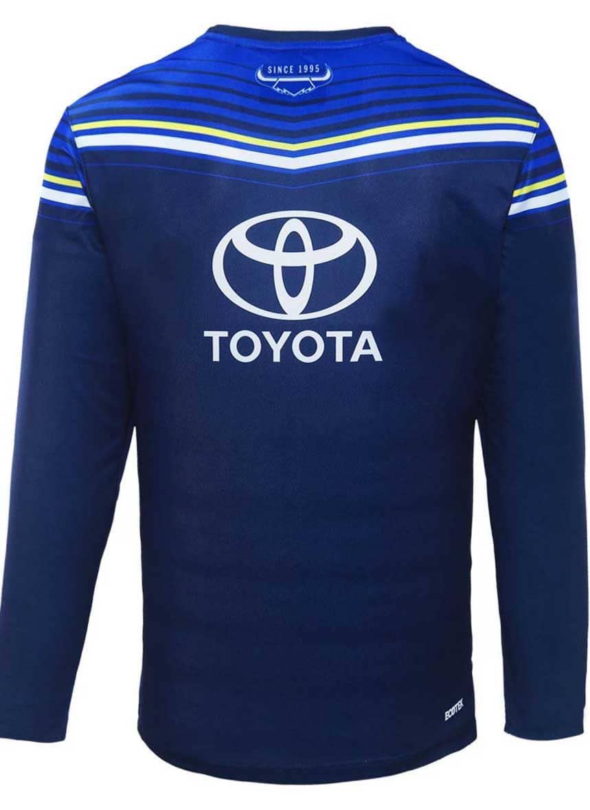 North Queensland Cowboys NRL Mens Long Sleeve Training Shirt - Image 4