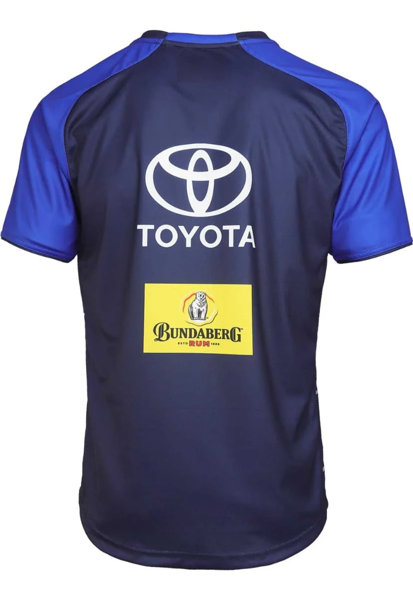 North Queensland Cowboys Navy Training Shirt - Image 4