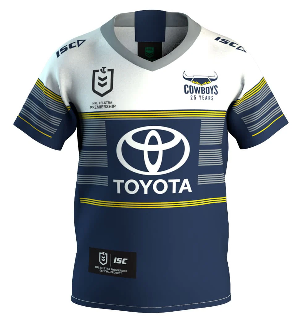 North Queensland Cowboys NRL ISC Kids Away Jersey - Image 3