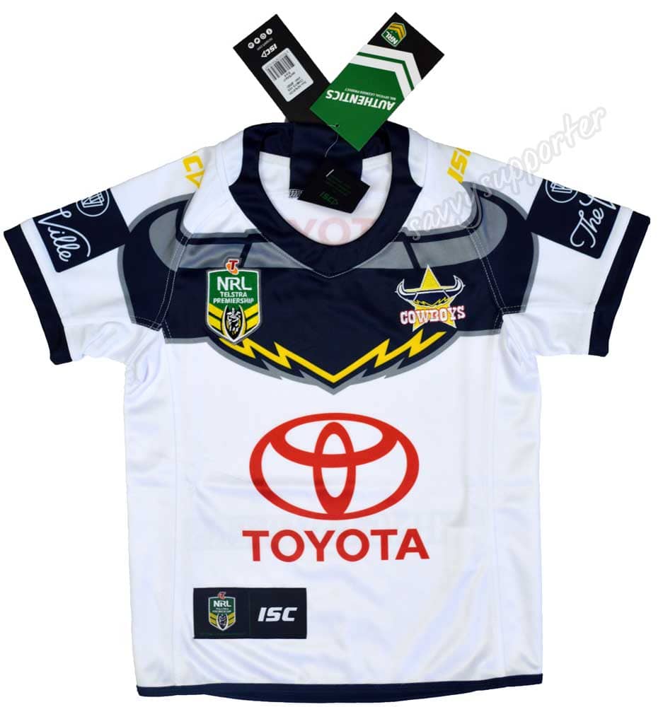 North Queensland Cowboys NRL Kids Away Jersey - Image 7