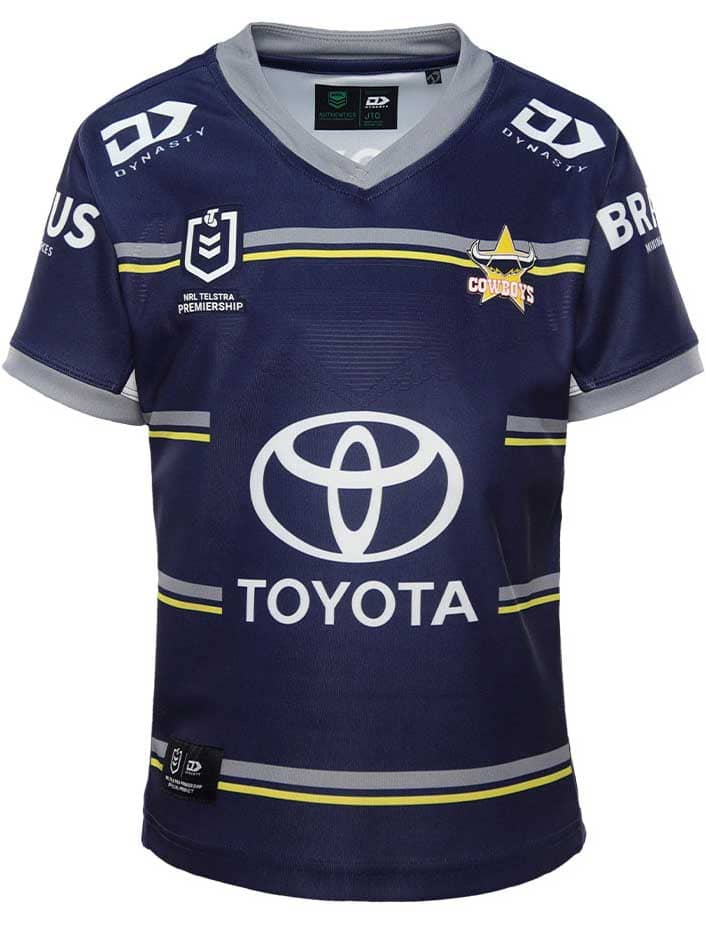 North Queensland Cowboys NRL Kids Home Jersey - Image 3
