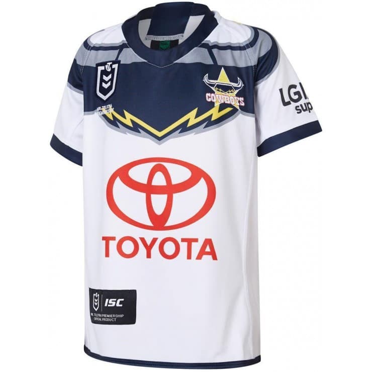 North Queensland Cowboys NRL Kids ISC Away Jersey - Image 3