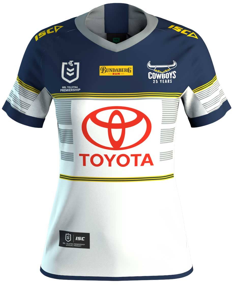 North Queensland Cowboys NRL Ladies ISC Home Jersey - Image 5