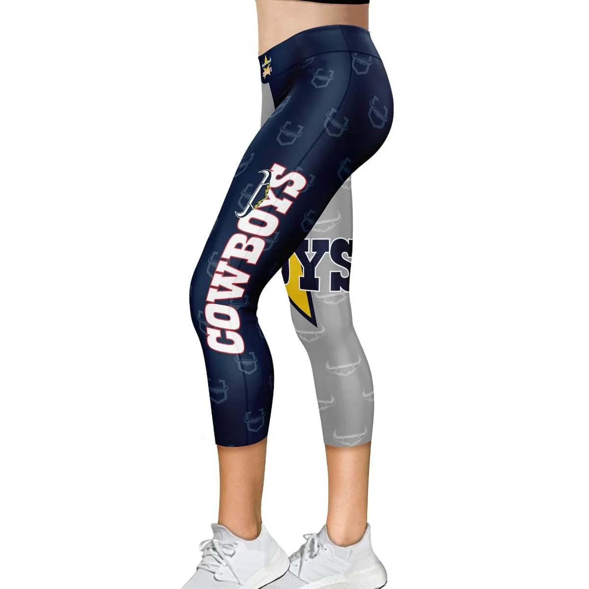 North Queensland Cowboys NRL Ladies Sirens Tights - Image 2