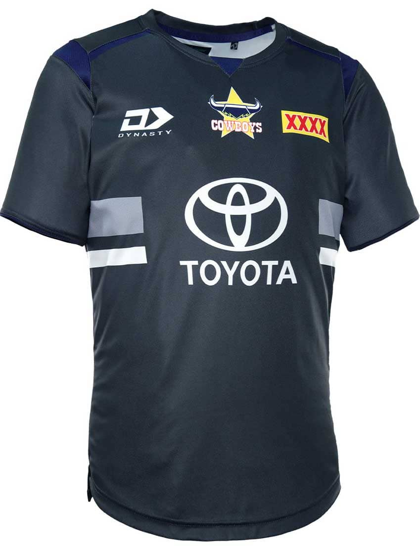North Queensland Cowboys NRL Mens Alternate Training Shirt - Image 2