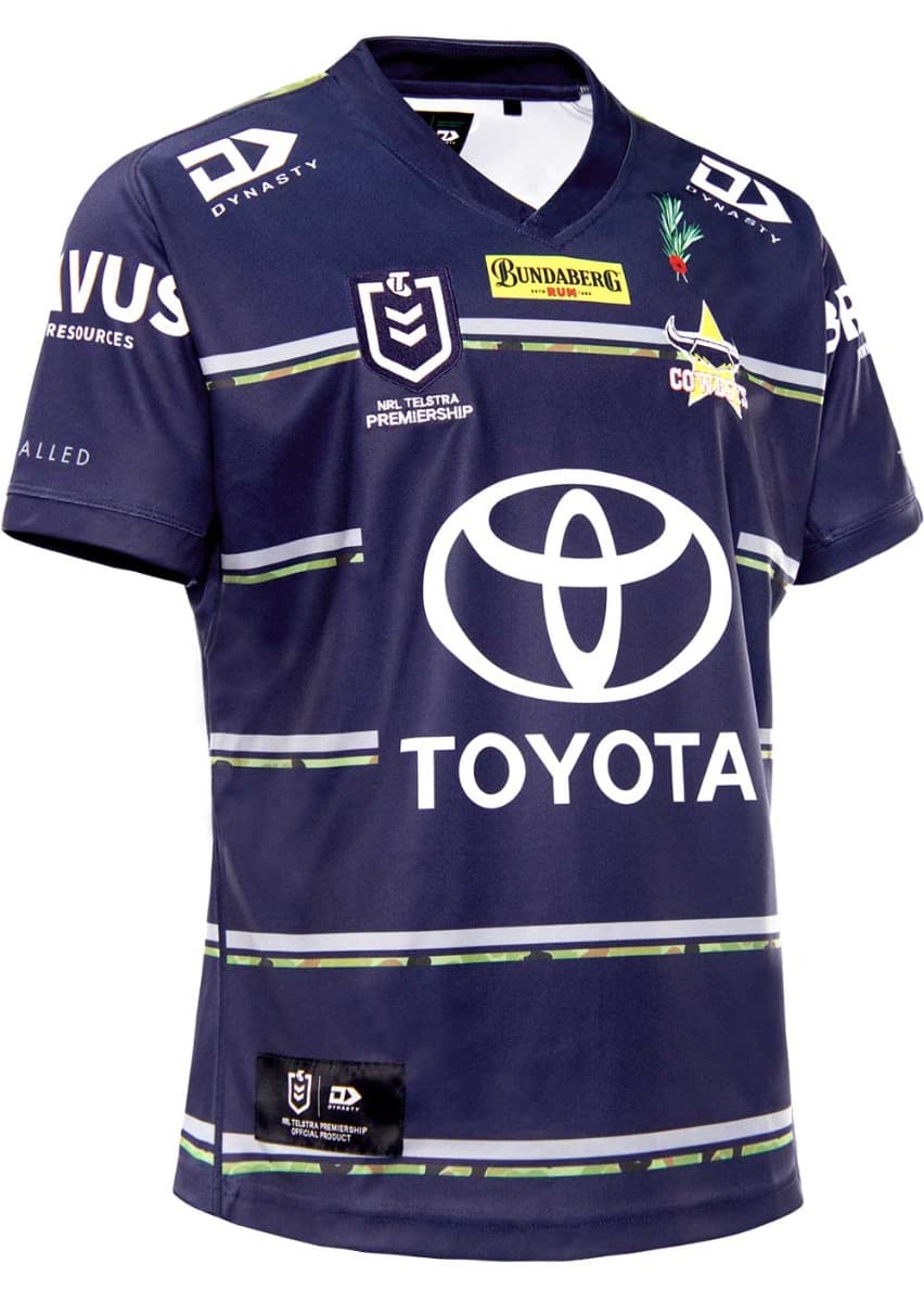 North Queensland Cowboys NRL Mens Anzac Defence Jersey - Image 2