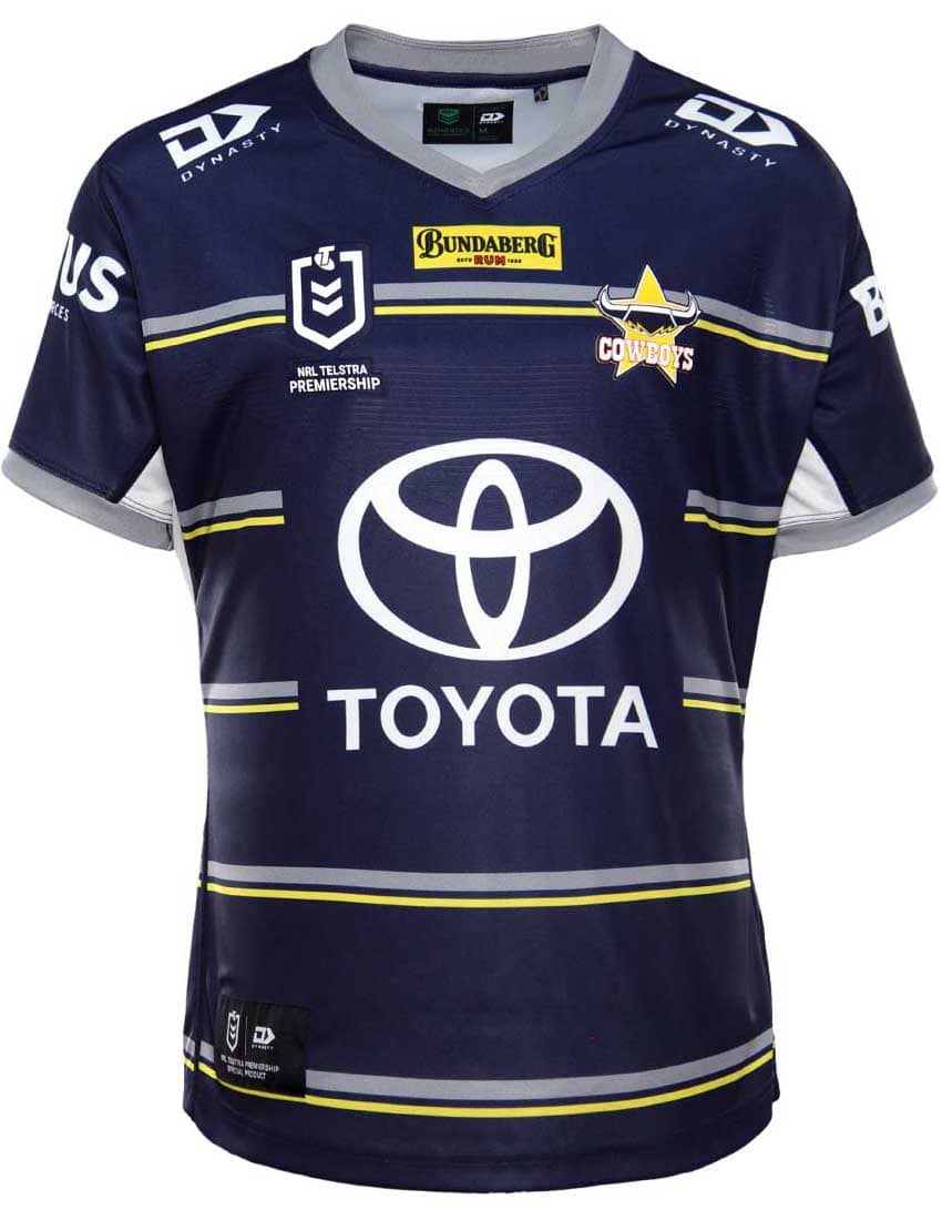 North Queensland Cowboys NRL Mens Home Jersey - Image 3