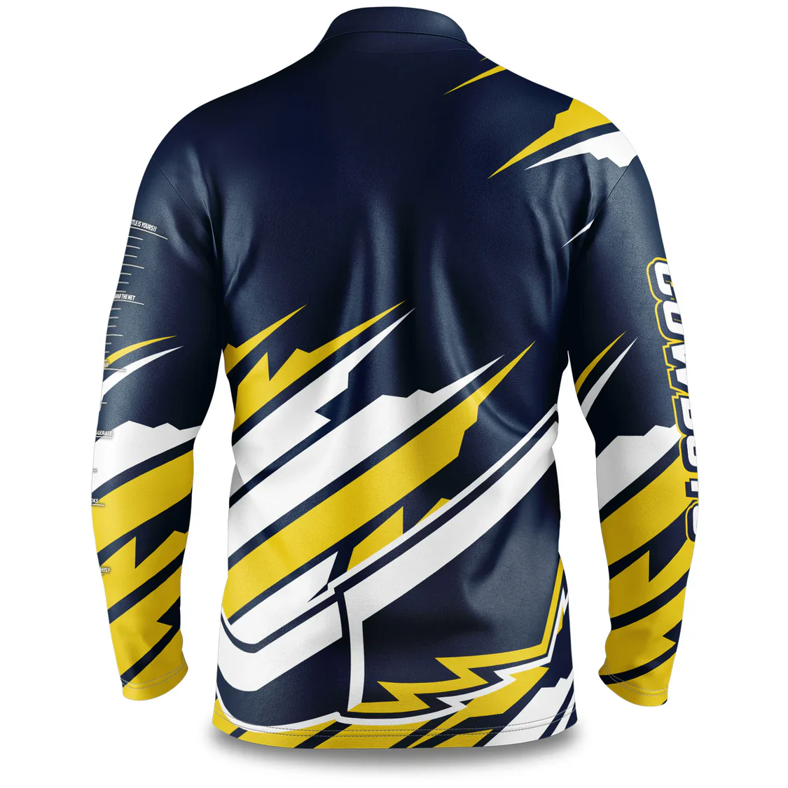 North Queensland Cowboys NRL Mens Ignition Fishing Shirt - Image 3