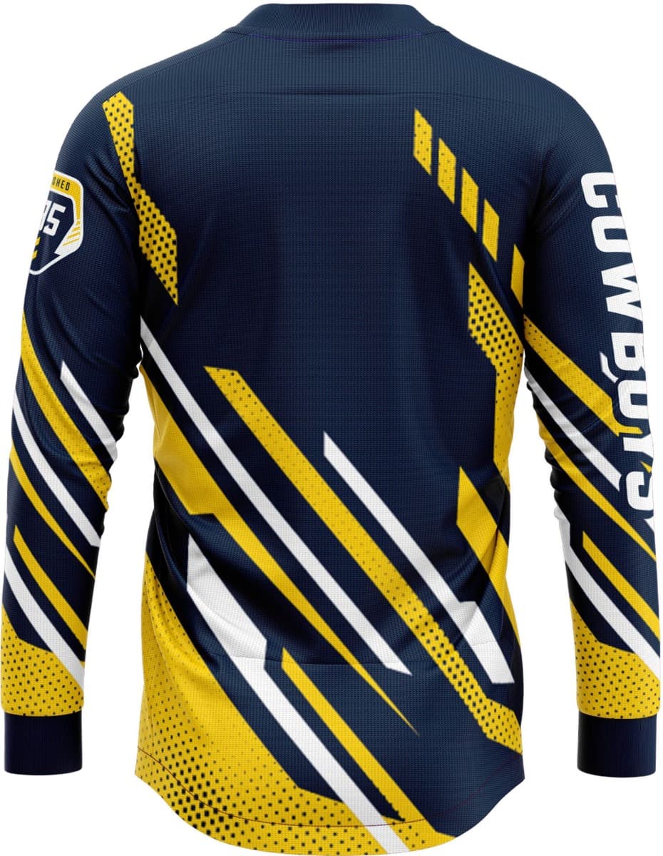 North Queensland Cowboys NRL Mens Motor Cross MX Jersey - Image 2