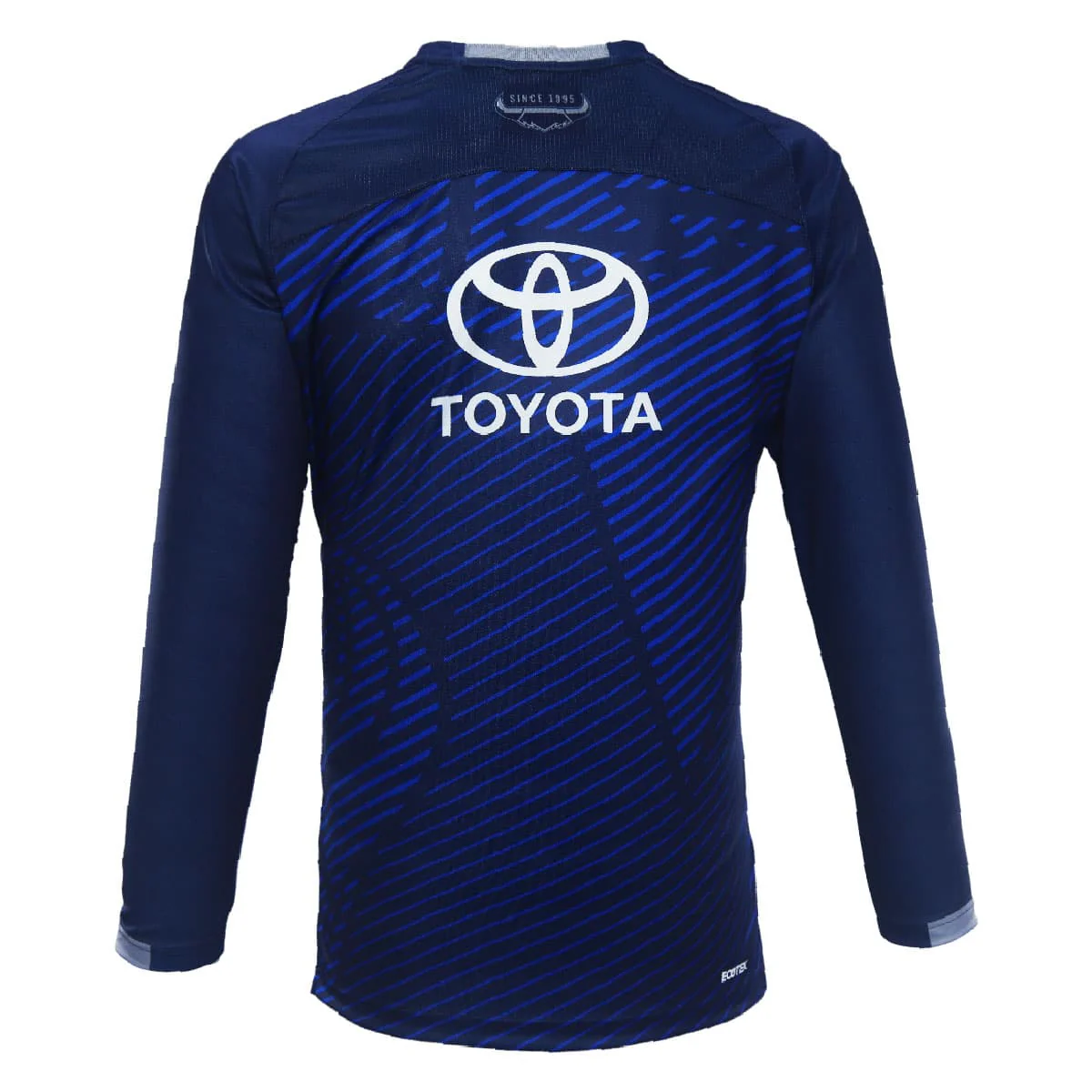North Queensland Cowboys NRL Mens Navy Long Sleeve Training Shirt - Image 4