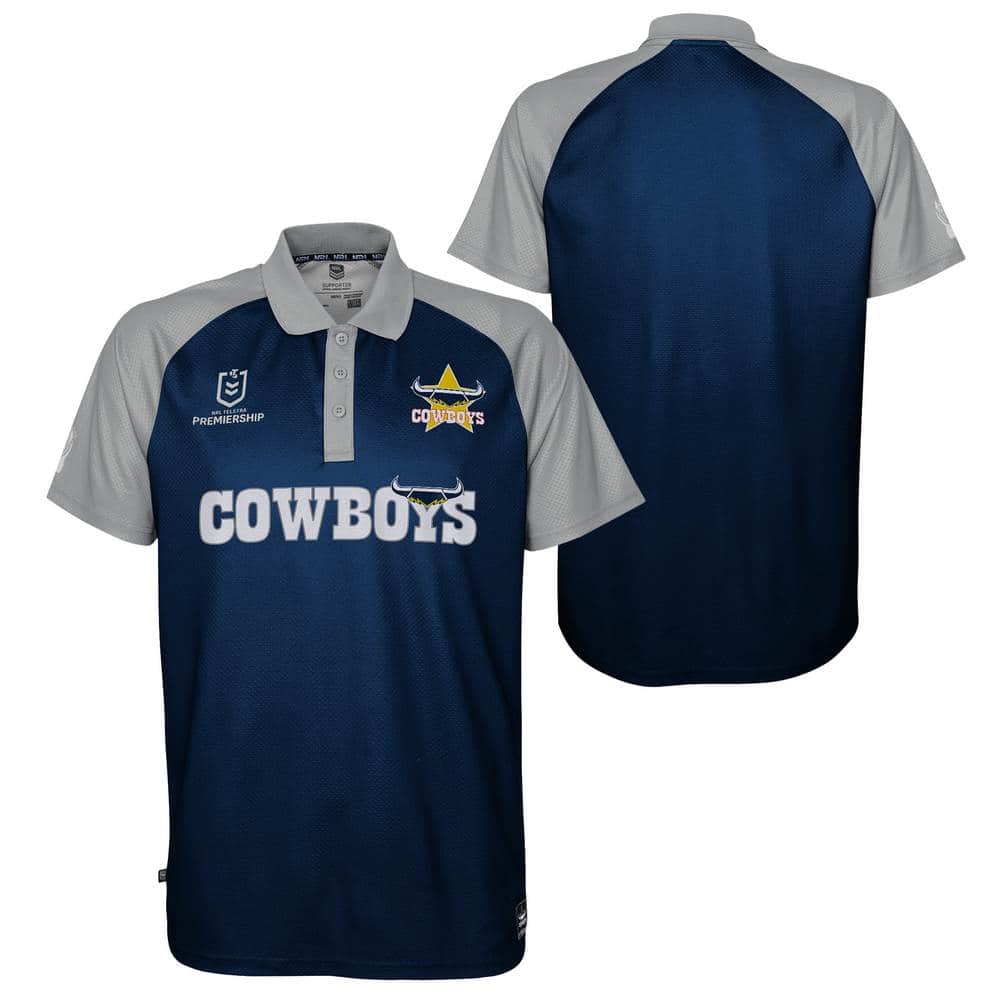 North Queensland Cowboys NRL Mens Performance Polo Shirt - Image 3