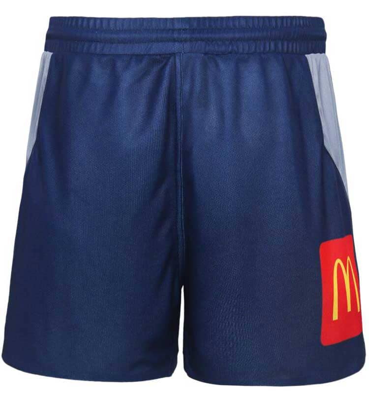North Queensland Cowboys NRL Mens Players Navy Home Shorts - Image 6