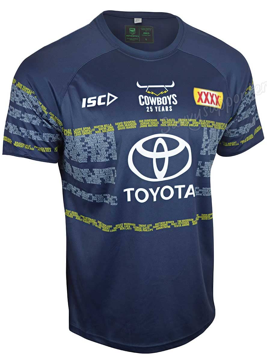 North Queensland Cowboys NRL Mens Run Out Tee Shirt - Image 2