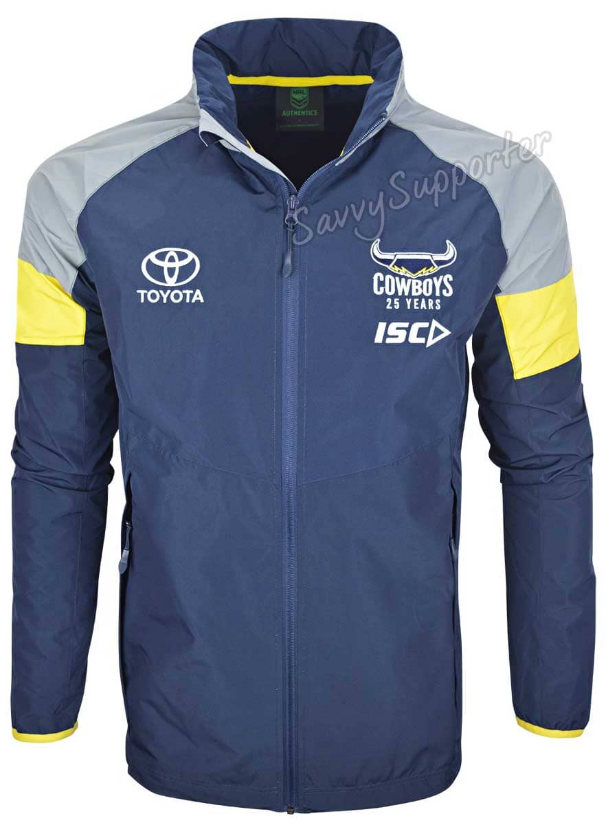 North Queensland Cowboys NRL Mens Wet Weather Jacket - Image 2