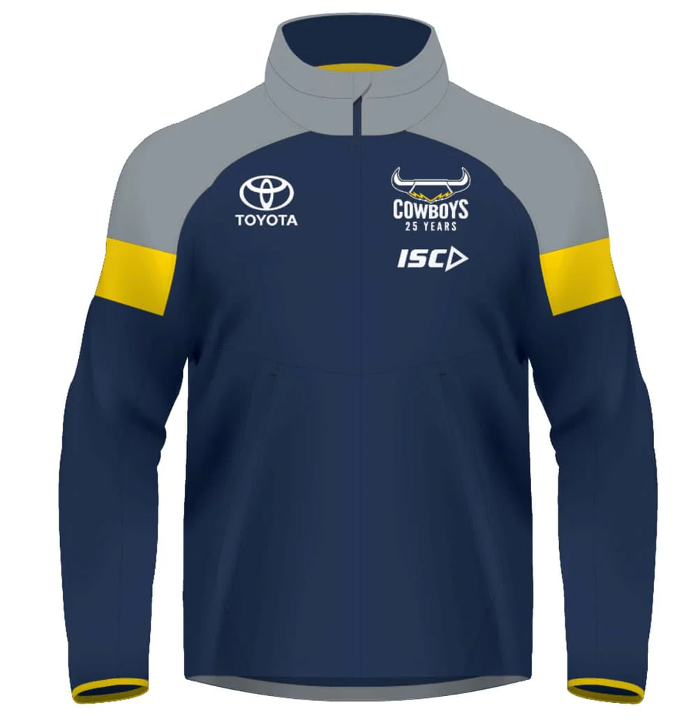 North Queensland Cowboys NRL Mens Wet Weather Jacket - Image 4