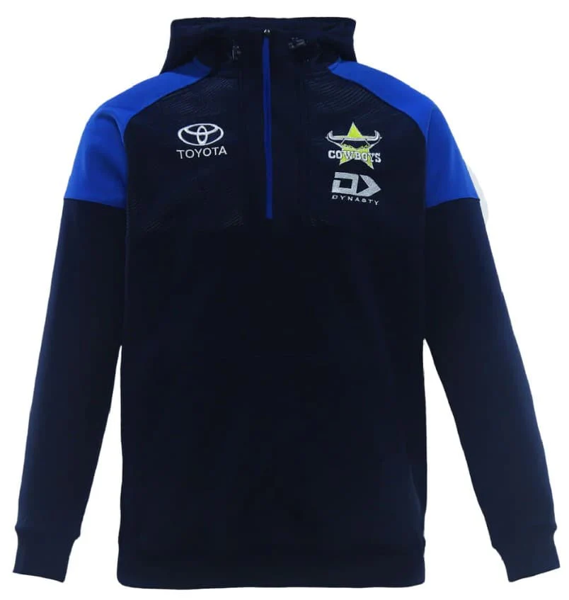 North Queensland Cowboys NRL Mens 1/4 Zip Hoodie