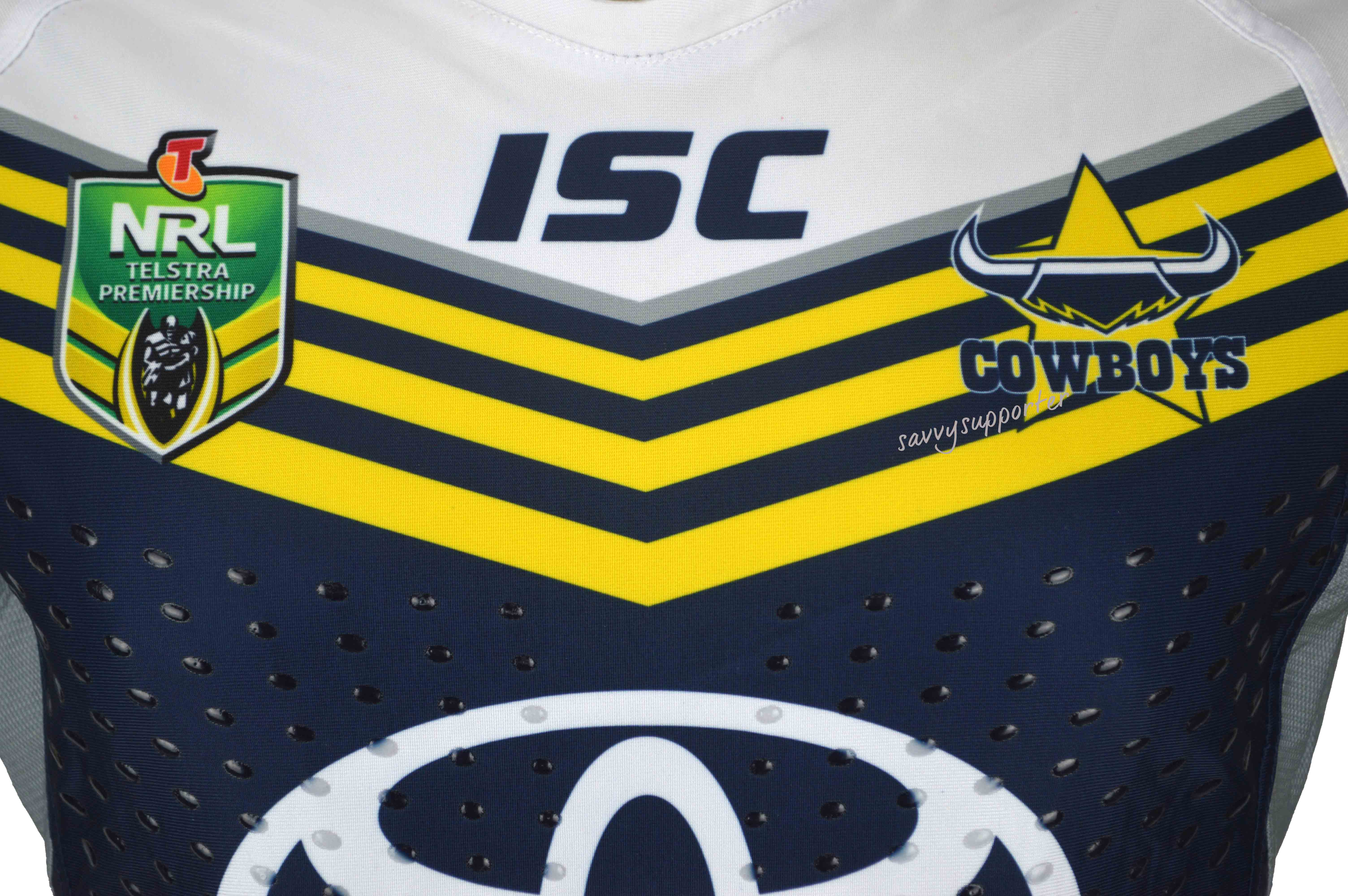 North Queensland Cowboys NRL No. 17 Player Issue Home Jersey Size Large - Image 2
