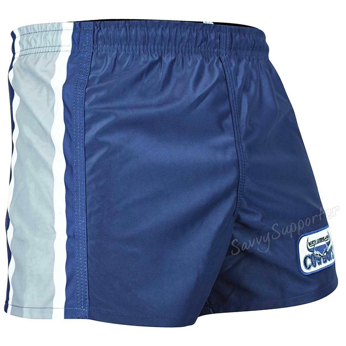 North Queensland Cowboys NRL Retro Footy Shorts - Image 2