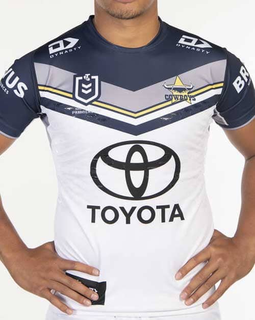 North Queensland Cowboys NRL Mens Away Jersey - Image 3