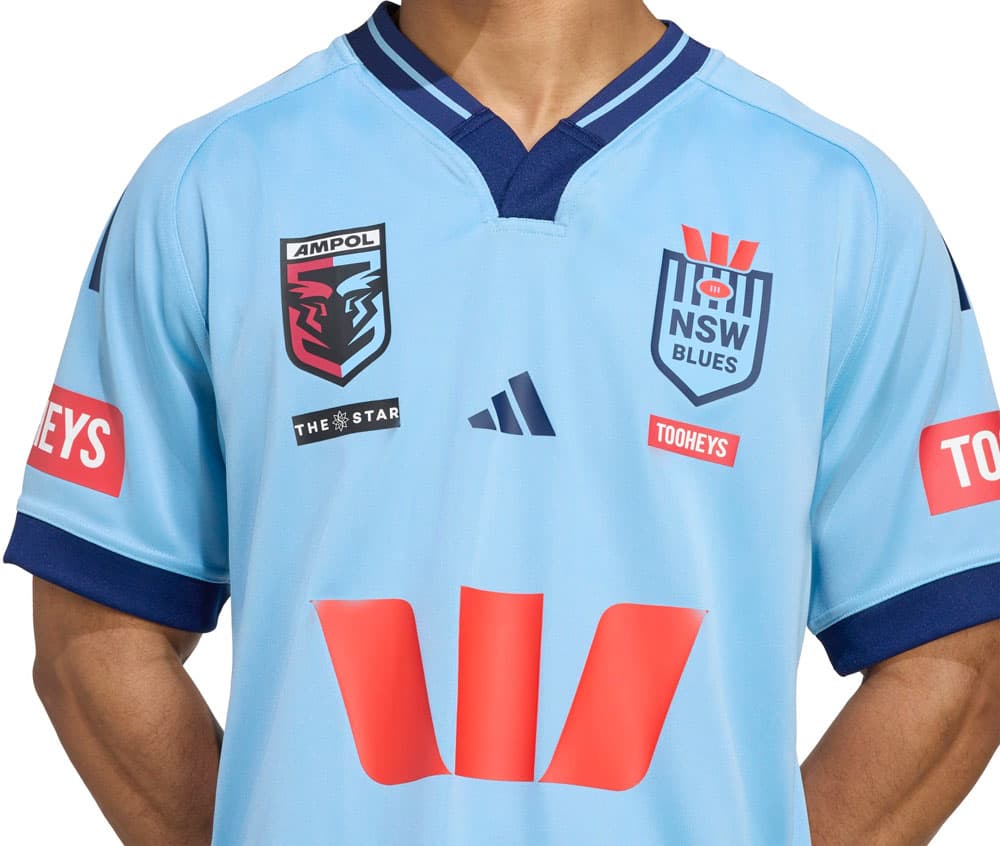 NSW Blues 2025 State of Origin Mens On Field Jersey - Image 4