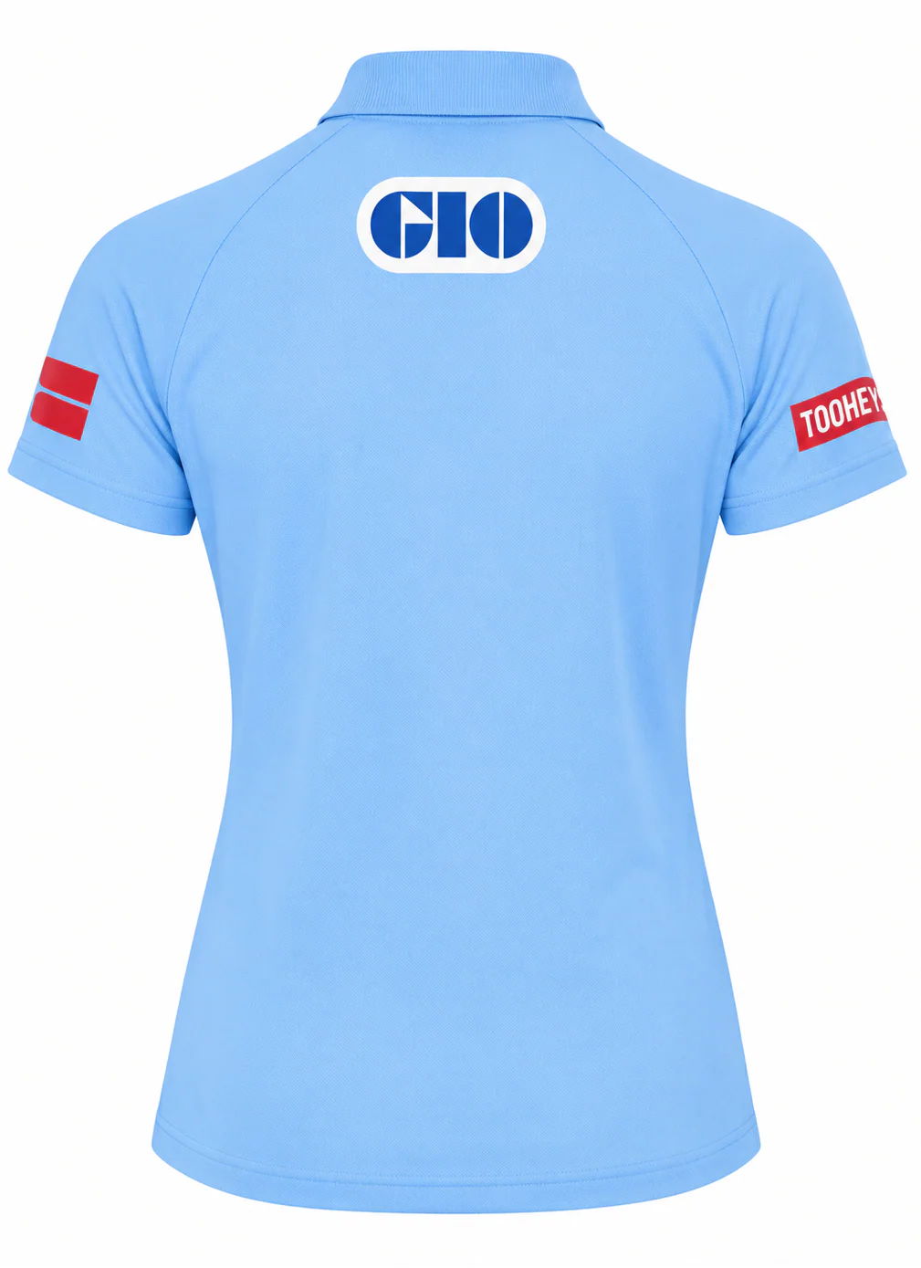 NSW Blues 2026 State of Origin Ladies Light Blue Polo Shirt - Image 3