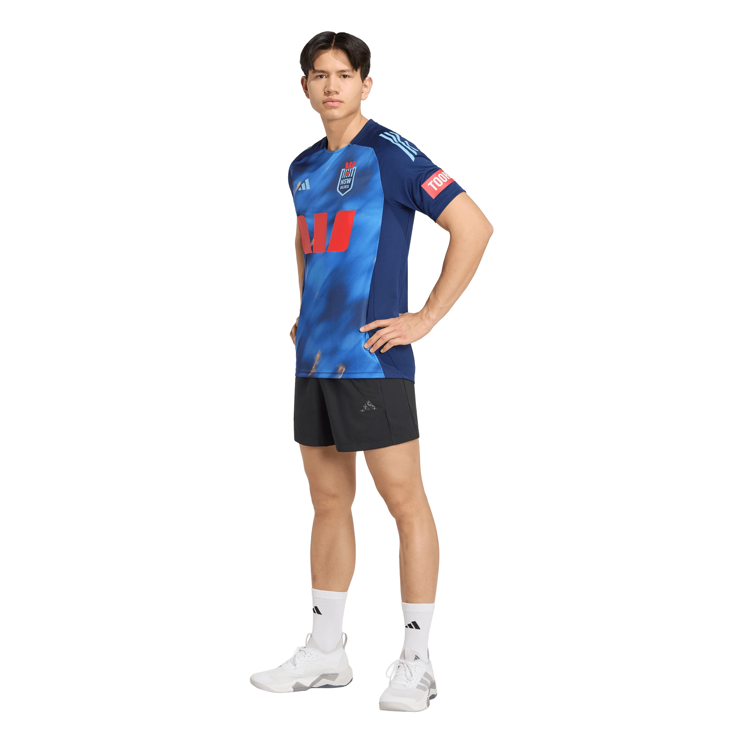 NSW Blues 2026 State of Origin Mens Dark Blue Training Shirt - Image 3