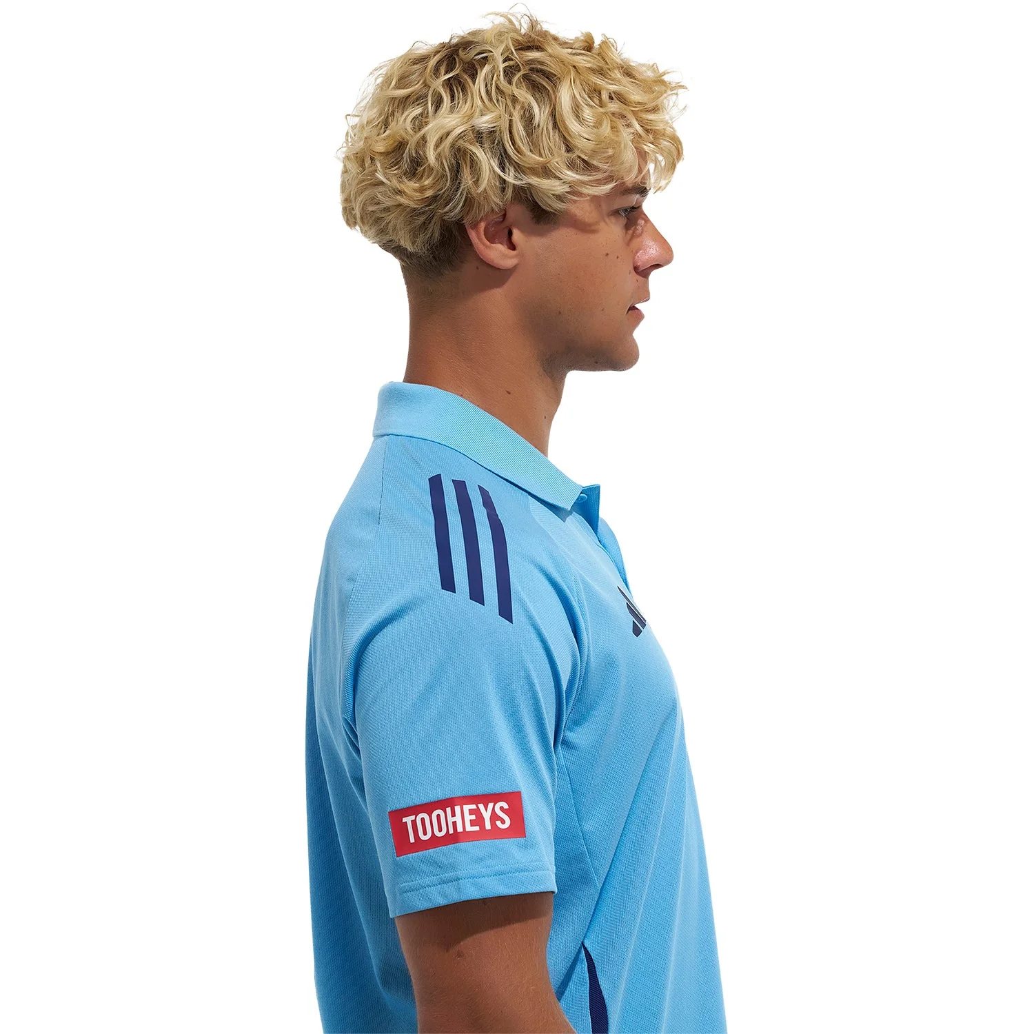 NSW Blues 2026 State of Origin Mens Light Blue Polo Shirt - Image 5