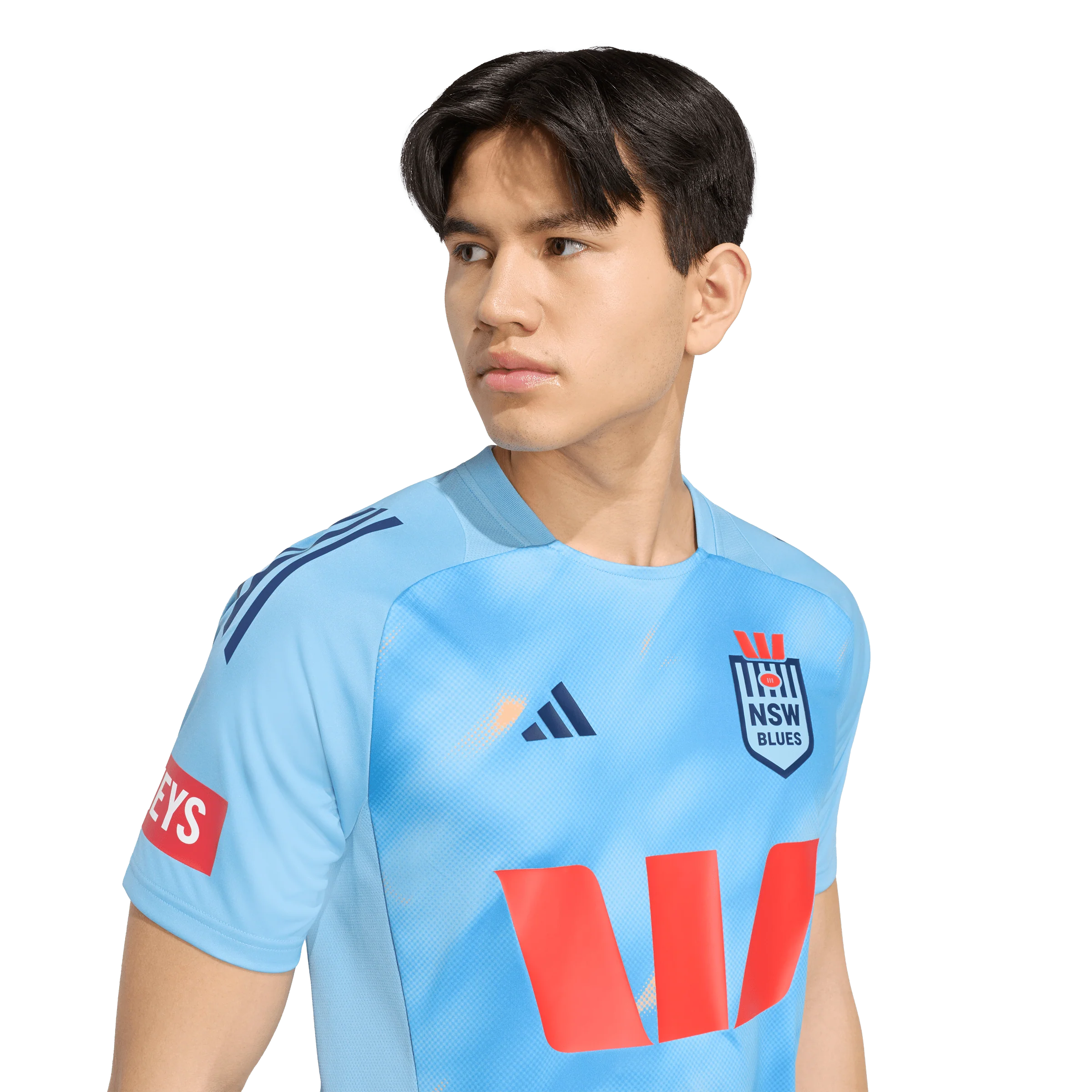 NSW Blues 2026 State of Origin Mens Light Blue Training Shirt - Image 6